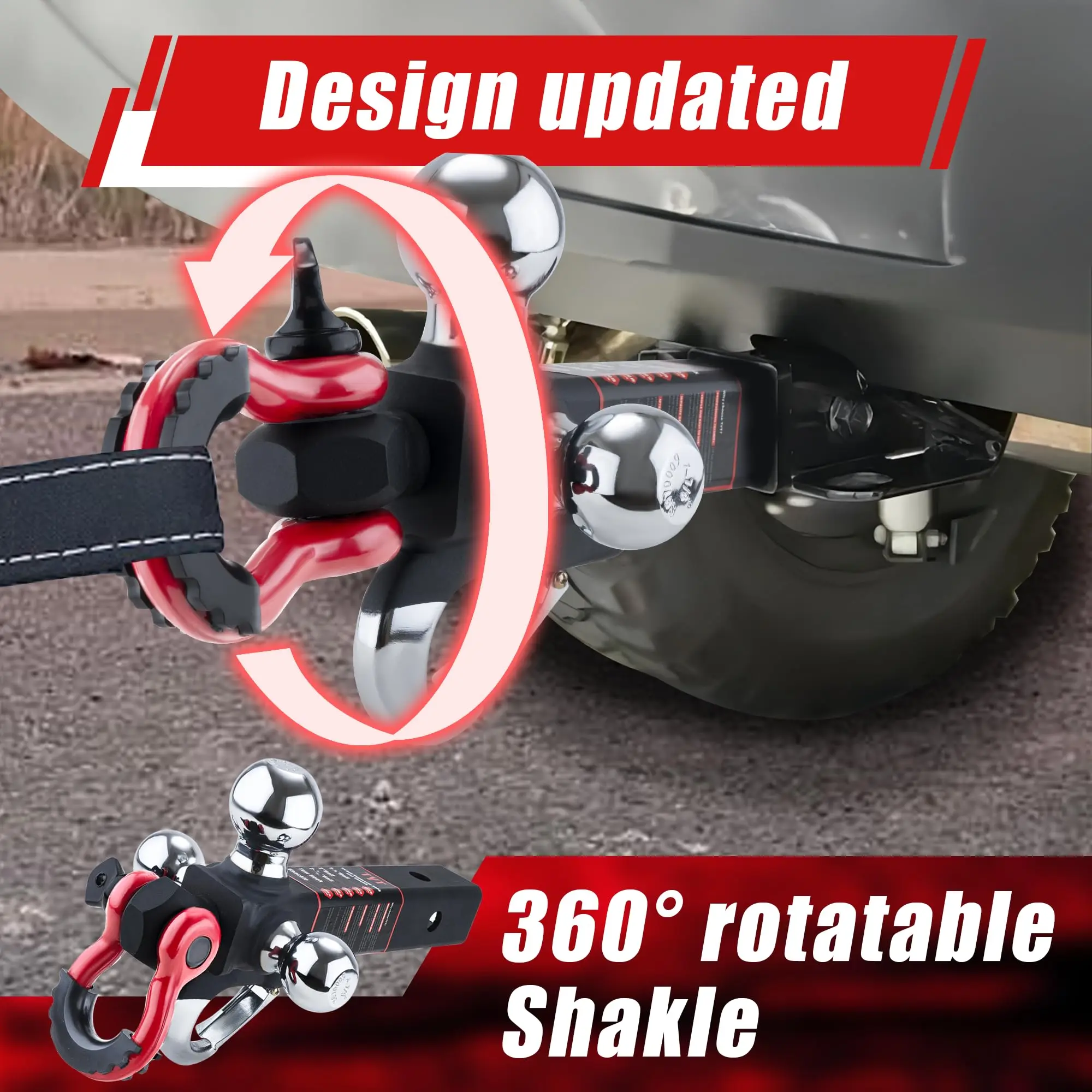 TYT Tri Ball Hitch Mount specifications