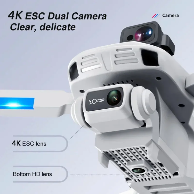 

4K Camera 5G Wi-Fi RC Plane RC Helicopter Professional Quadcopter Dron Gifts New F8S GPS Obstacle Avoidance FPV Drone