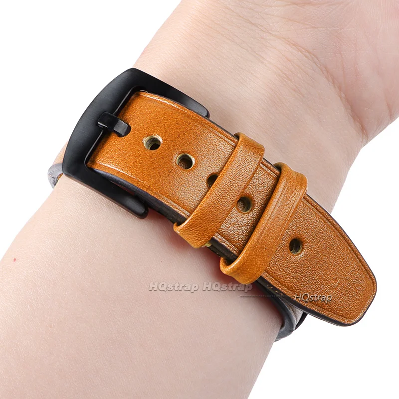 Vintage-Inspired Leather Watchband