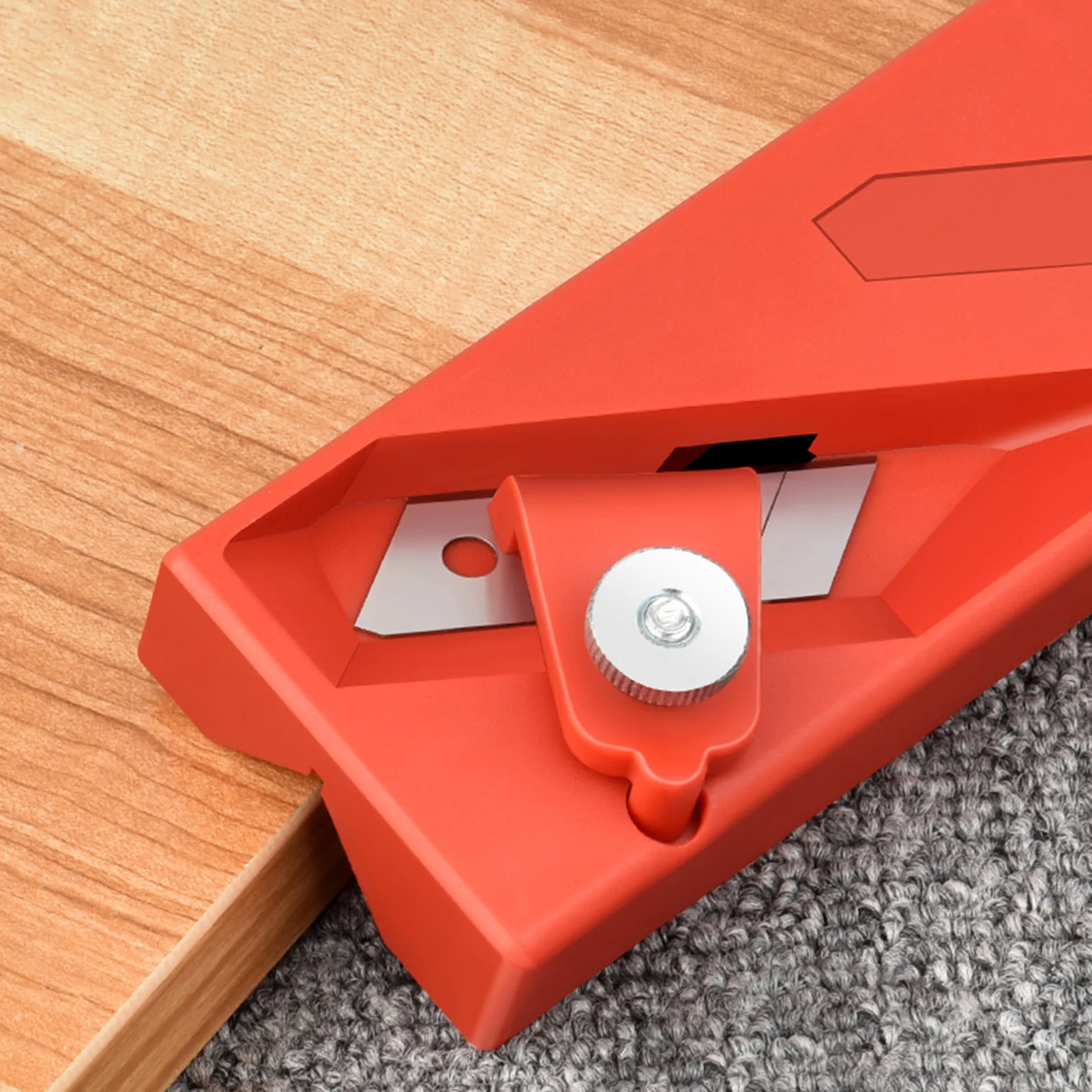 ABS Plasterboard Chamfering Planer Wood Edges Trimming Tool Tilt 45&deg; Oblique Angle Ceiling Decorative For Acoustic Panel