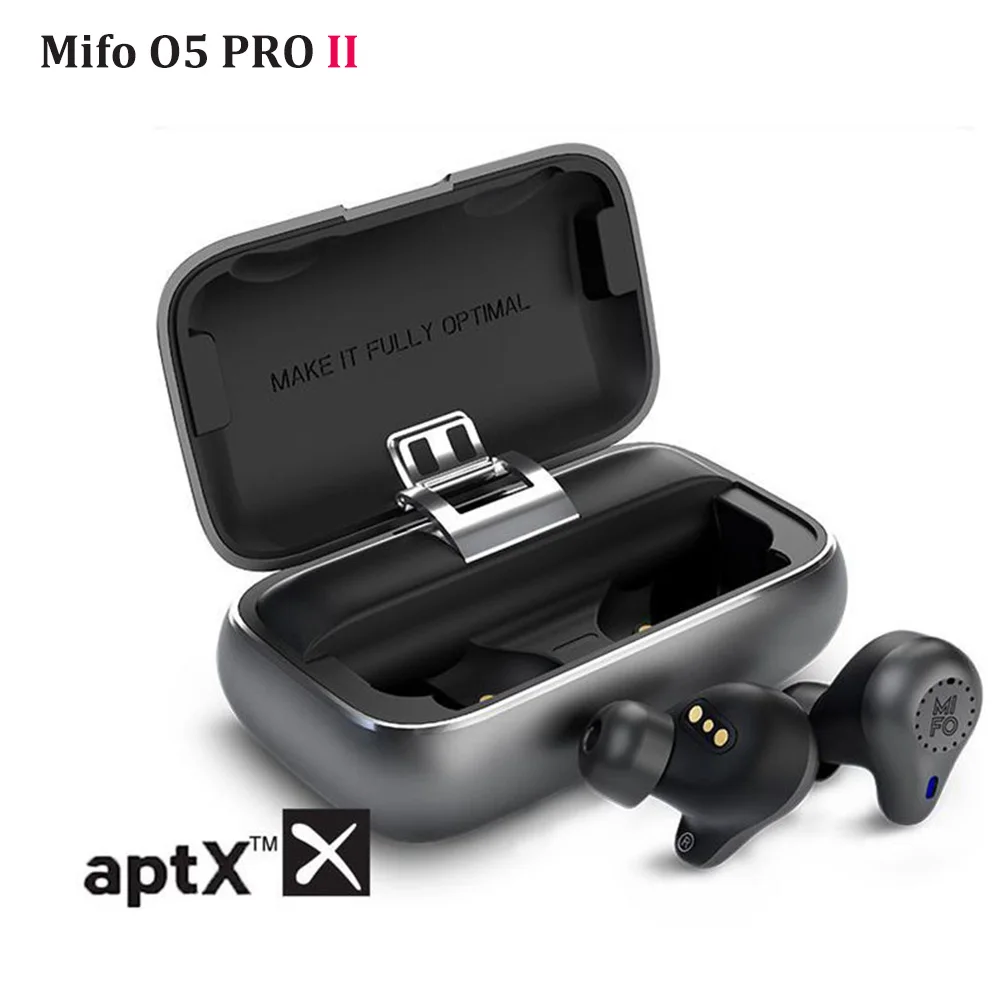 

Mifo O5 Pro Bluetooth 5.2 TWS Aptx True Wireless Earbuds Balanced Bluetooth Earphones CVC 8.0 Noise Reduction 10H Play Sports