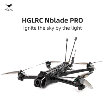 HGLRC Nblade PRO 7 pollici FPV Drone Quadcopter a lungo raggio - Kit di alimentazione / Analogico / O4 Pro Giocattoli per ragazzi RC