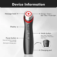 Ager Booster Pro Lifting Face Neck therapy Wand LED Vibration Massager Beauty Device 2