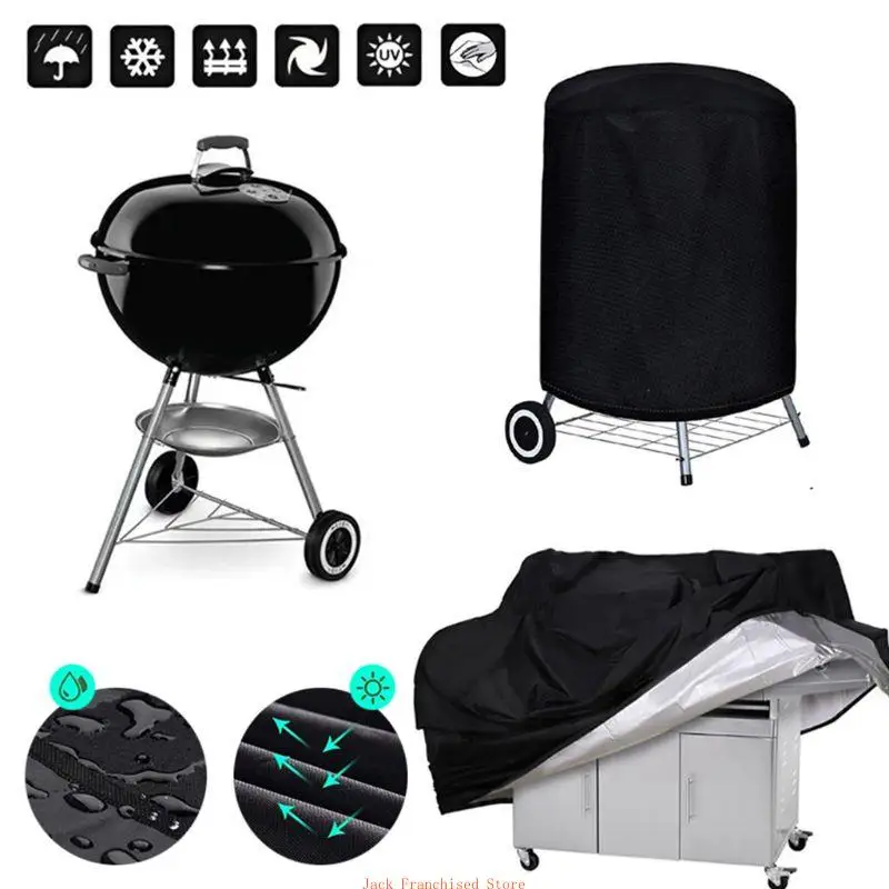 Outdoor Grill Cover Resistant Grill Cover Dust Waterproof Barbecue Covers