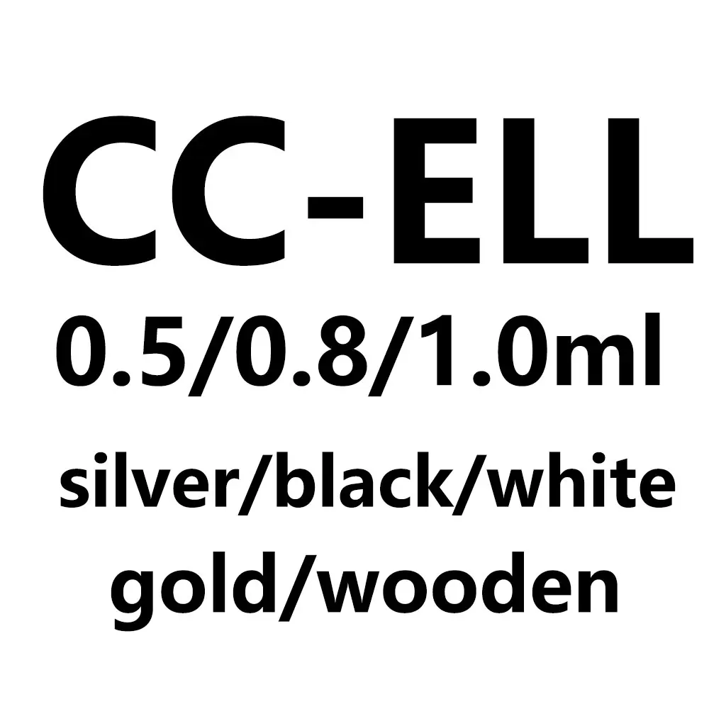 

10pcs CC-ELL glass cup 0.5ml/0.8ml/1.0ml