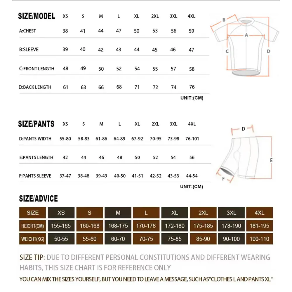 SANCUAX Men's Cycling Jersey Set, Summer Short Sleeve Breathable Road Bike Bicycle Clothing Ropa Ciclismo Maillot - Image 6
