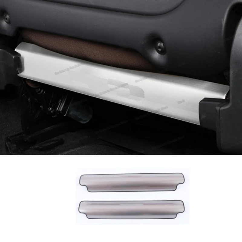 stainlesssteelcarseatantikickpanelprotectorforvolvoxc90xc60