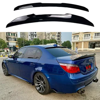 Tappo spoiler posteriore per auto nero lucido per BMW E60 520i 530i 535i 540i 550i M5 2004-2010 PSM Baule posteriore Spoiler per tetto posteriore Ala Tuning