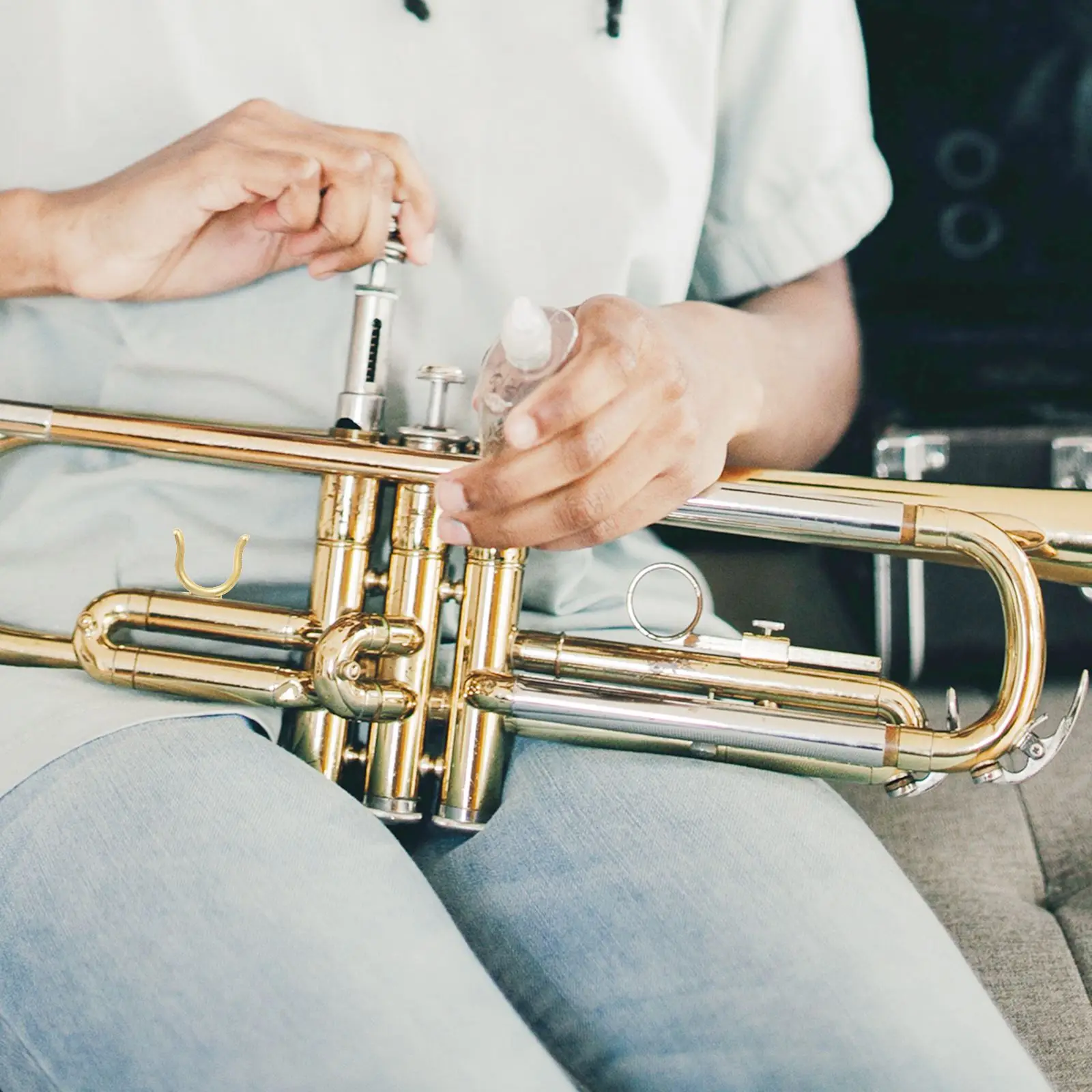 Small Finger Hook Premium Trumpet Exquisite Supply Musical Instrument Accessories B Flat Trumpet Finger Hook