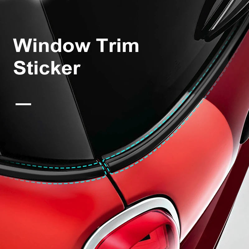 Car Window Door Waistline DIY Sticker Decoration Vinyl Film car vinyl film For Mini Cooper R53 R55 R56 R60 R61 F54 F55 F56 F60