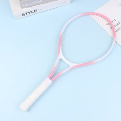 Children's Lightweight & Shock - Absorbing Tennis Racket - Ideal for Ages 4 - 8 | Perfect for Parent - Child Training, Unisex Handle (Pink)