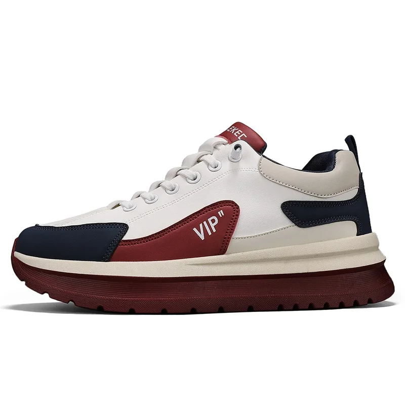 أحذية رياضية للرجال أحذية تنس مريحة من الجلد للرجا...