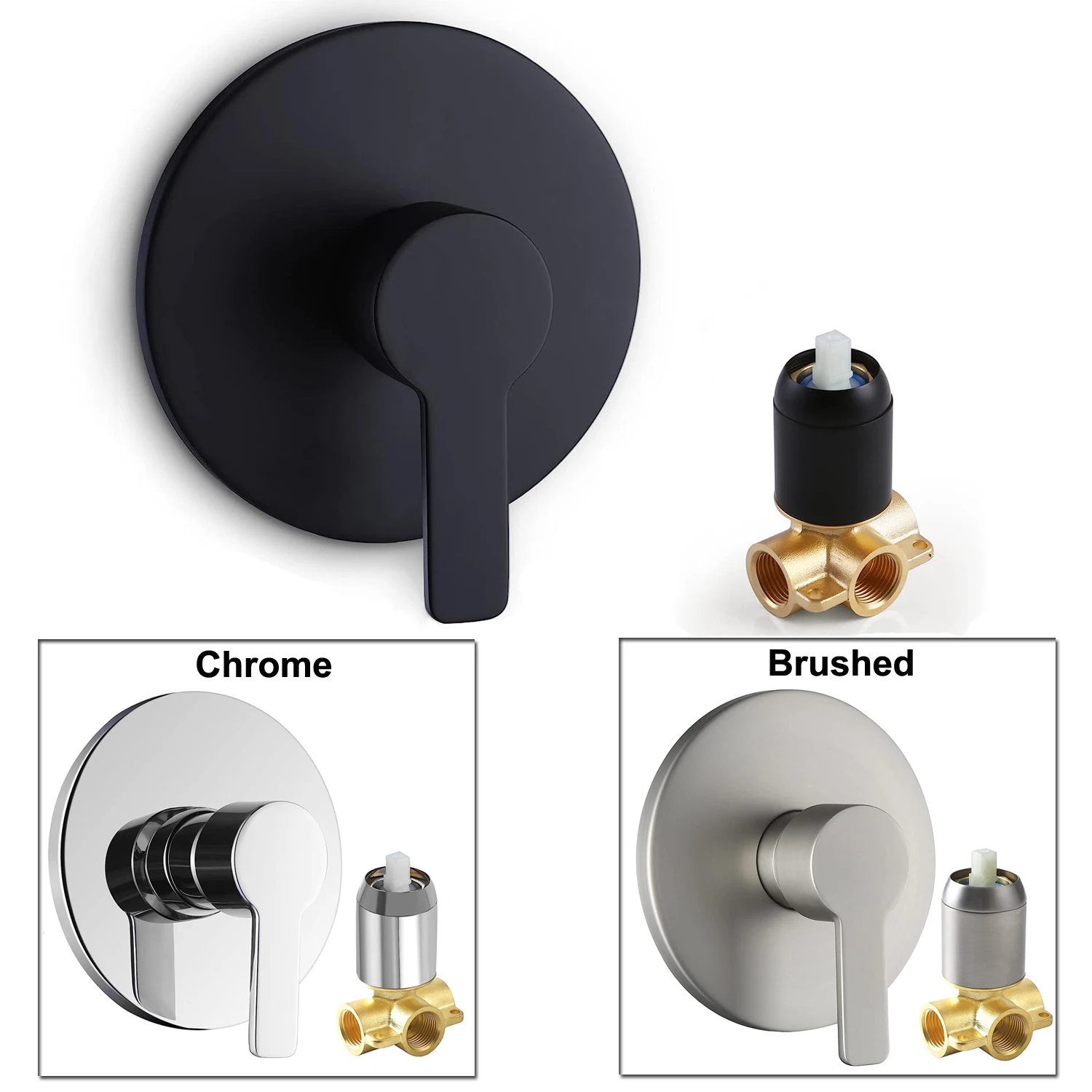 SKOWLLSingleFunctionShowerValveHandlekitBathroomControlValve