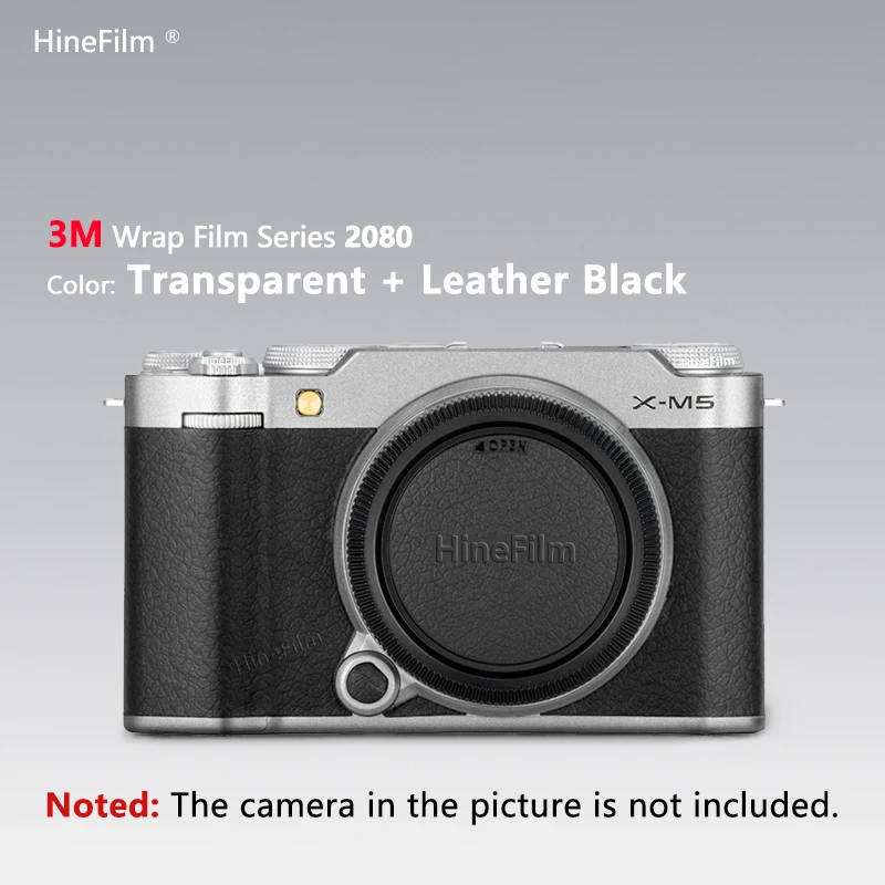 Hinefilm スキン富士 XM5 透明カメラステッカー XM 5 クリアカメラ