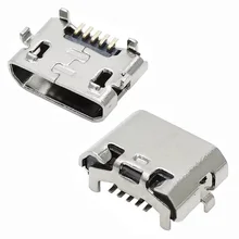 

5-50pcs Micro USB Connector 5pin Jack Reverse Ox horn Charging Port Plug Socket Mini USB For Huawei 4X Y6 4A P8 C8817 max Lite P