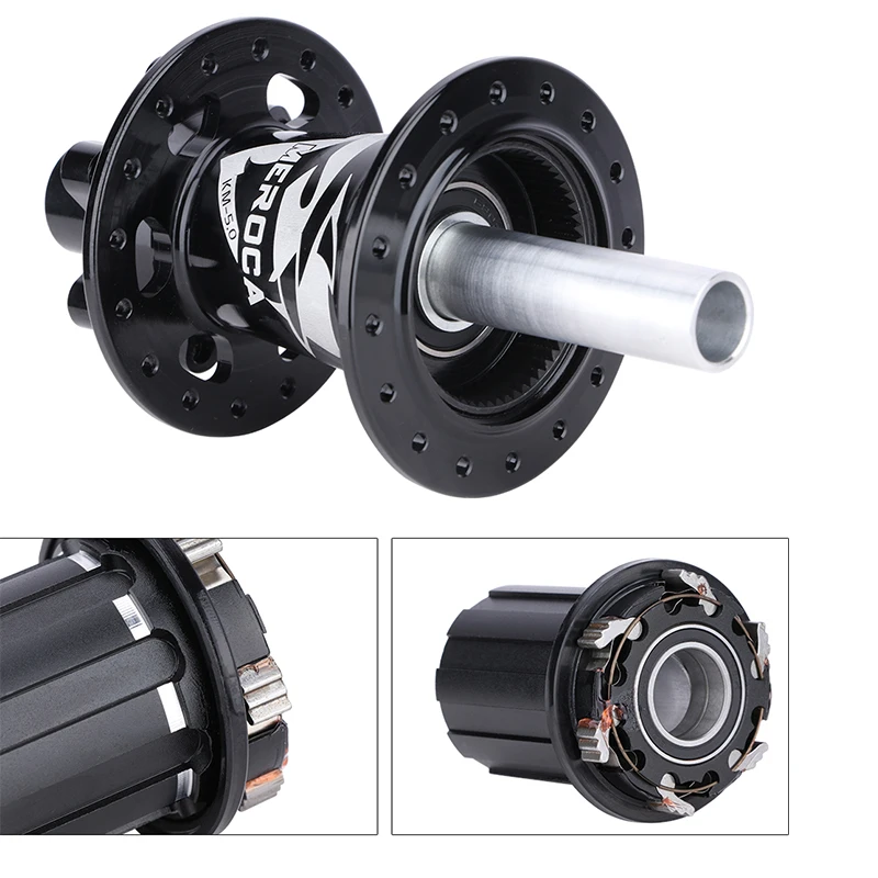 MEROCA 큐브 k7 32 홀 MTB 시끄러운 자전거 허브 6 폴 씰 5 베어링 산악 자전거 큐브 shimano 8/9/10/11 속도에 적합