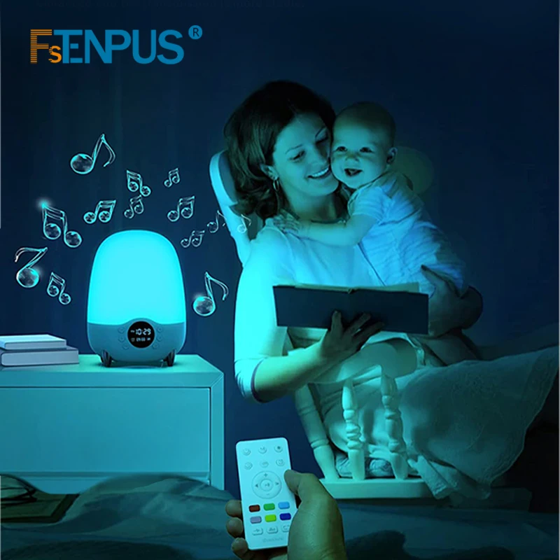 

Colorful LED USB Lights RGB Atmosphere Light Bluetooth Speaker 5.0 Remote Control Party Mood Lights Table Top Decoration Room