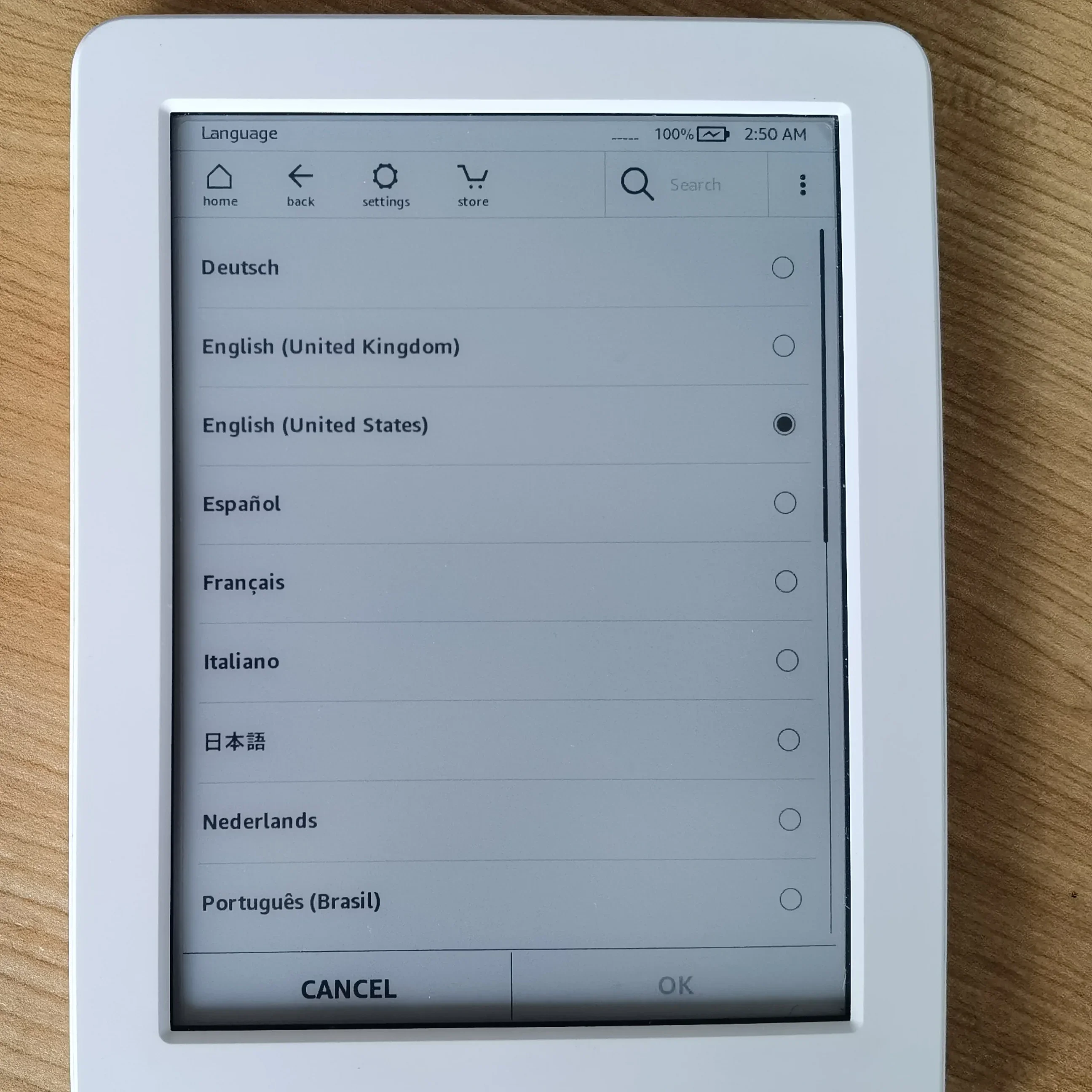 A kindle 6/8 used ebook e book eink e-ink reader 6 inch touch screen wifi ereader no light better than kobo for kindle