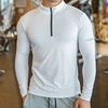 Men Long Sleeve Running Fitness Shirt Men Gym t Shirt Sport Top Football Jersey Tight Rashguard Compression Shirt Man Sportswear 3