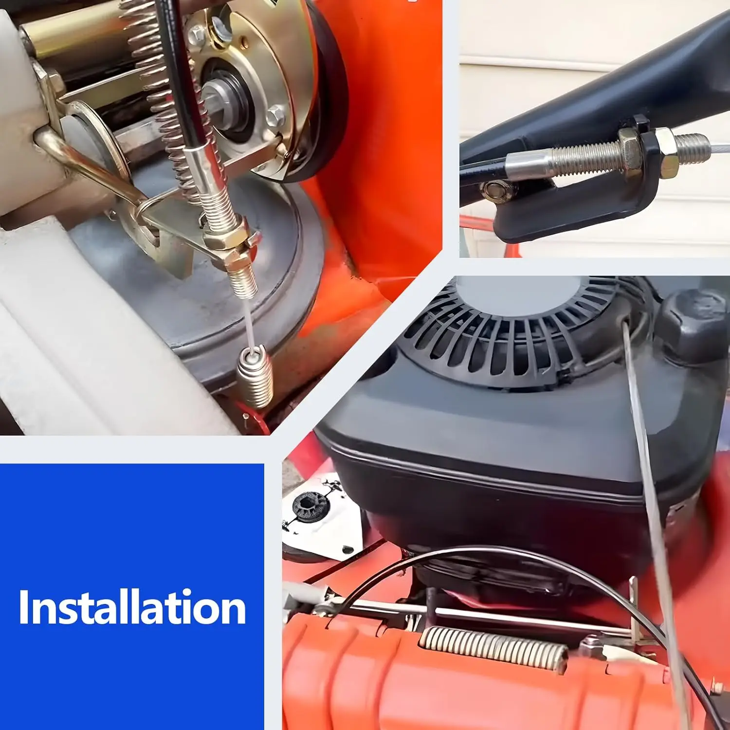 Ariens LM21SW LM21SC LM21 LM214SP LM216SP LM21S 워크-비하인드 및 자주식 모델용 트랙션 케이블 부품 번호 06921200