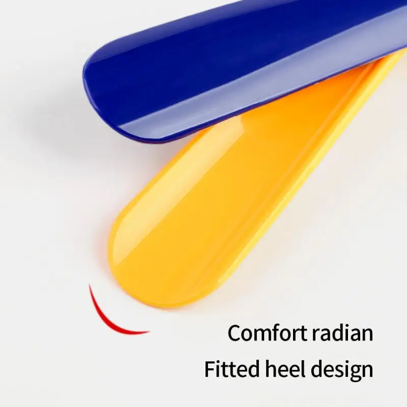 1pc Extra long flexible plastic shoe horns do not require bending durable shoe spoons for pregnant women wearing shoe assistants 6