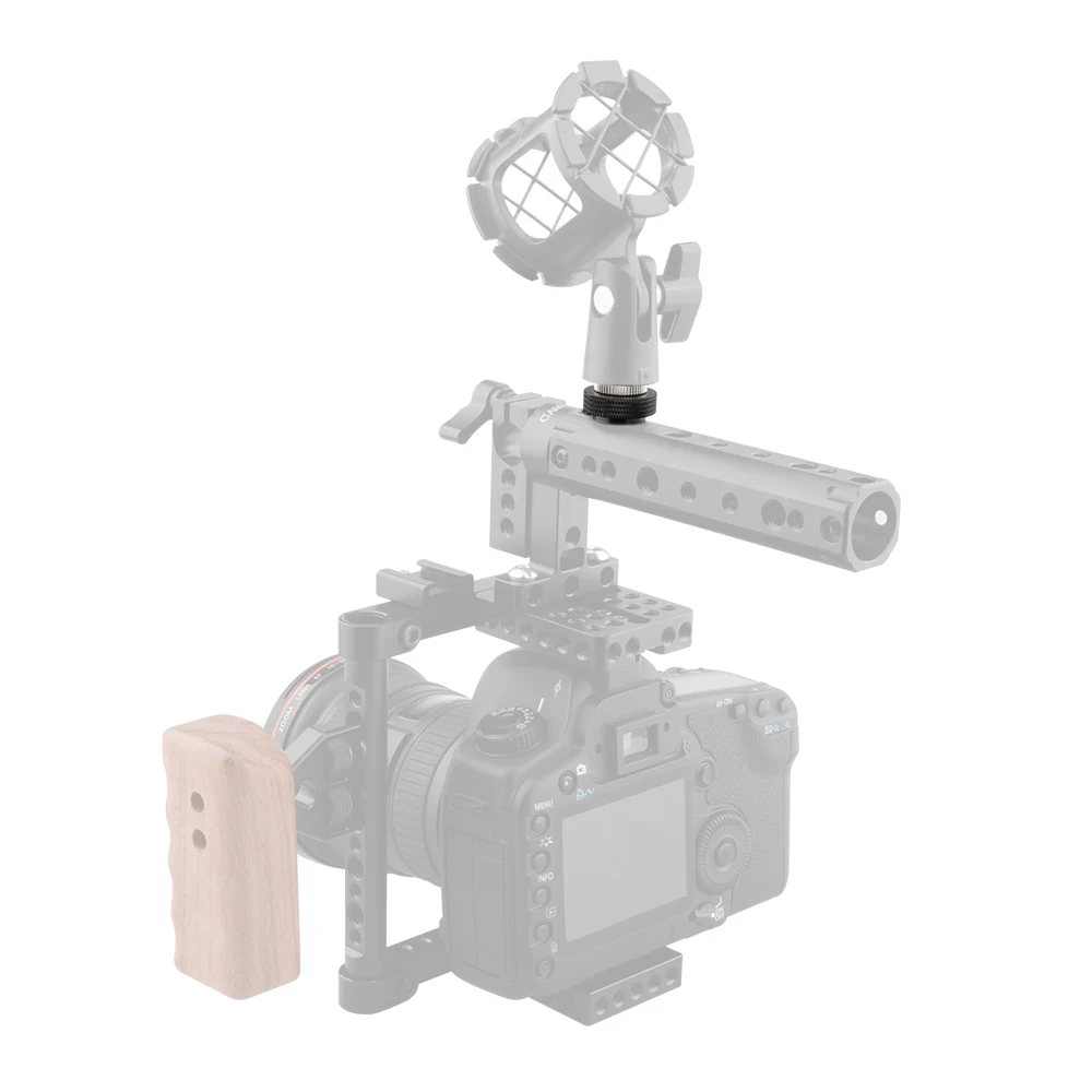 Double-ended Screw Adapter With 5/8"-27 Male To 1/4"-20 Male For Microphone/Quic
