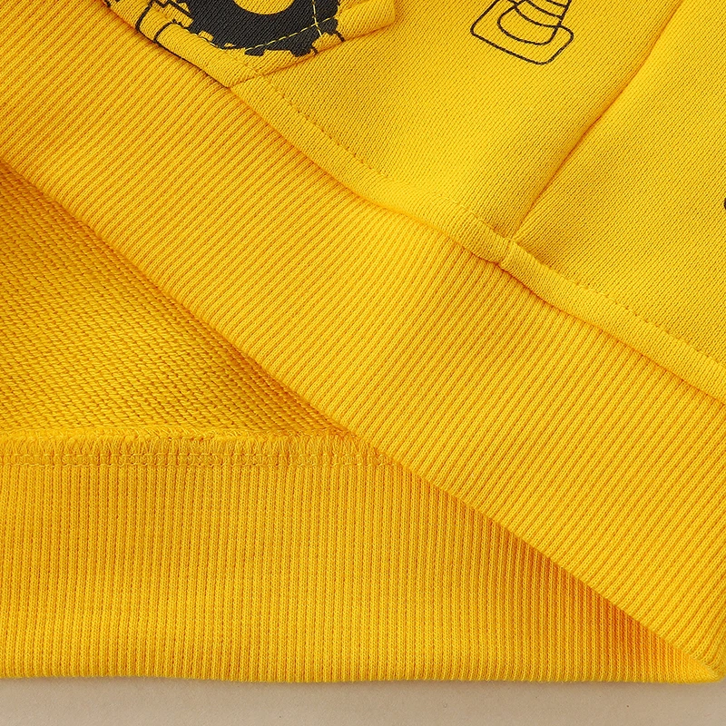 Autumn Baby Boys Clothes Zipper Hoodies Cartoon Excavators Sweatshirt Jacket Kids Clothes Children's Clothing