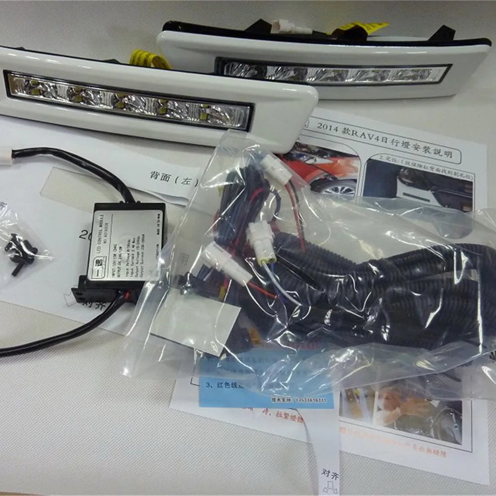 July King parachoques delantero LED, luces de circulación diurna