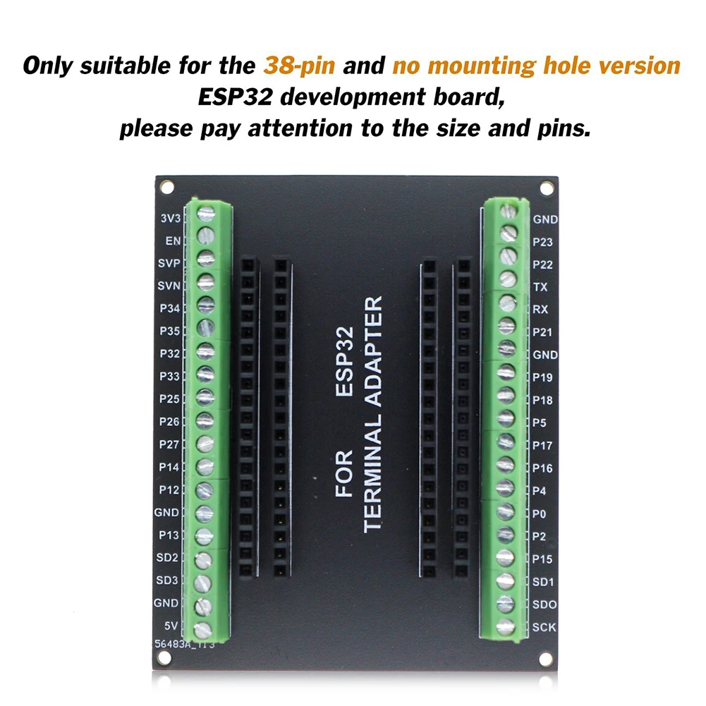 ESP32 확장 보드 저전력 소비 NodeMCU-32S Lua 38핀 GPIO 확장 보드 모듈 듀얼 코어 CPU 블루투스 호환