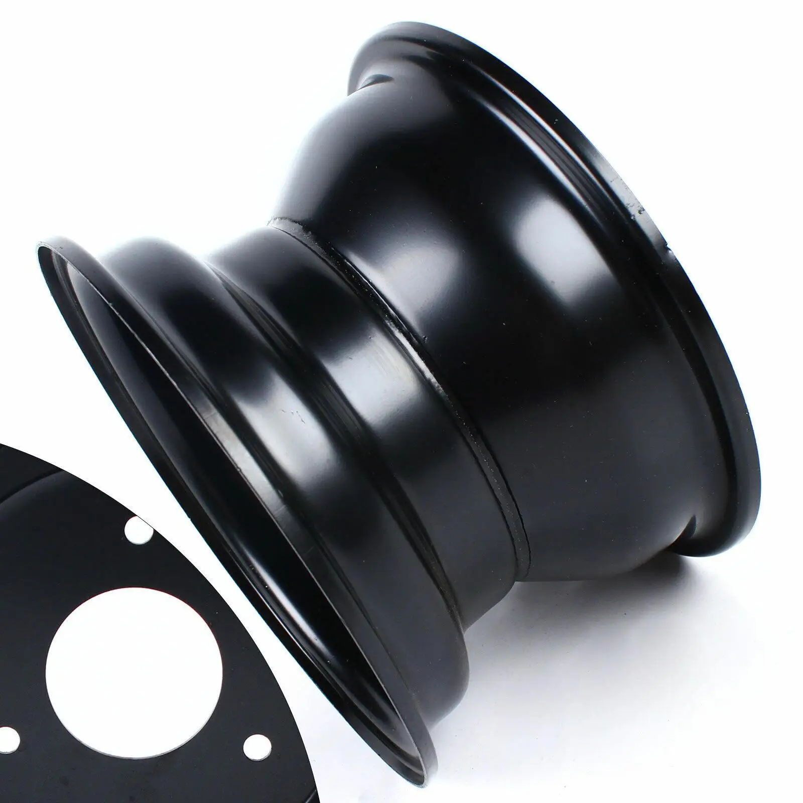 ATV Steel Wheel Rim For 3 Lug 78mm Quad Go Kart 125cc Taotao Coolster 7in
