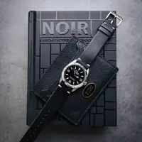 Leather Watch Bands, Horween Leather Watch Strap for Men 18/19/20 21 22 24mm Quick Release Handmade Vintage Replacement Wrap