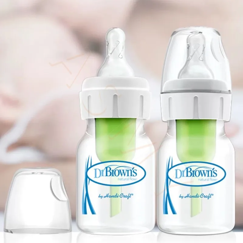 Dr. Brown's newborn baby bottle / 60ML 120ML 250ML / Standard mouth PP milk bottle 3PCS