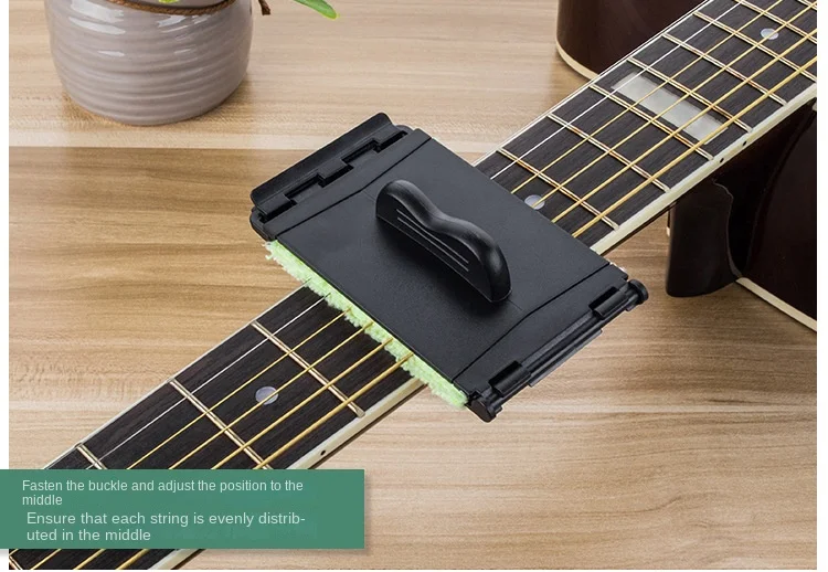 Pulitore Per Corde Di Chitarra E Basso - Kit 2 Pezzi Con Spazzola - Foto 7