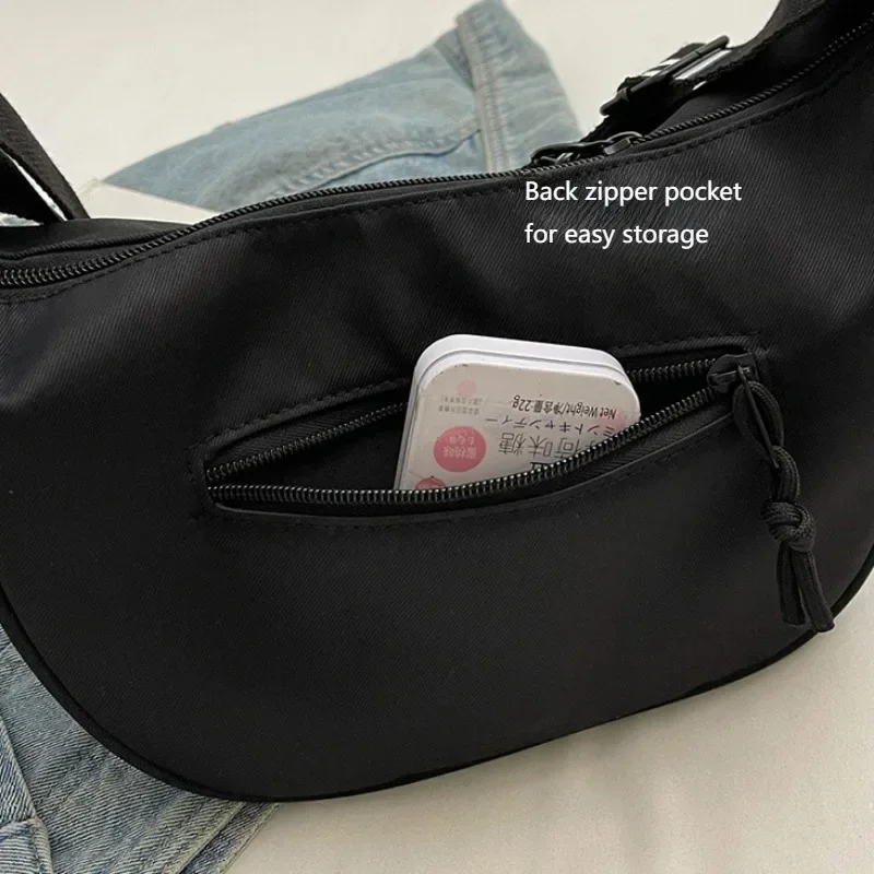 2026 New Fashion Crossbody Bag Simple Wide Shoulder Strap Design Single Shoulder Bag Original Style Commuting Dumpling Women Bag