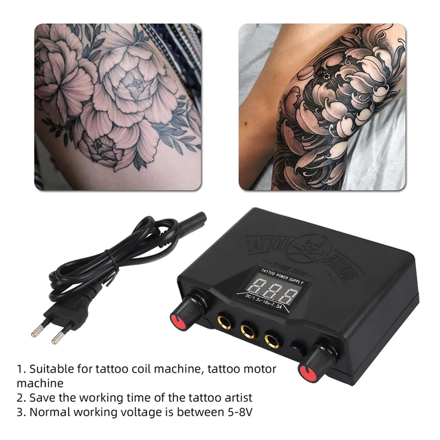 Tattoo Kit Tattoo Machines Gun With Inks Power Supply Pedal Body Art Tools  Tattoo Set Complete Accessories Supplies From RU/US - AliExpress