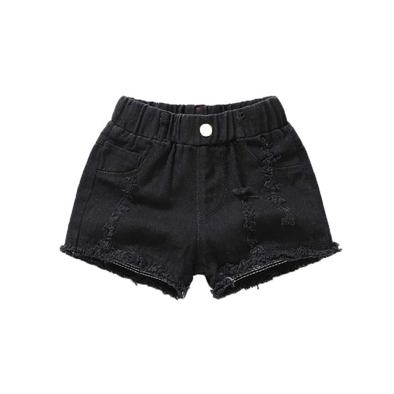 Girls Denim Shorts Teenagers Summer Cute Short Pants Kids Beach Clothes Children's Shorts For Girls 3-11T kids shorts