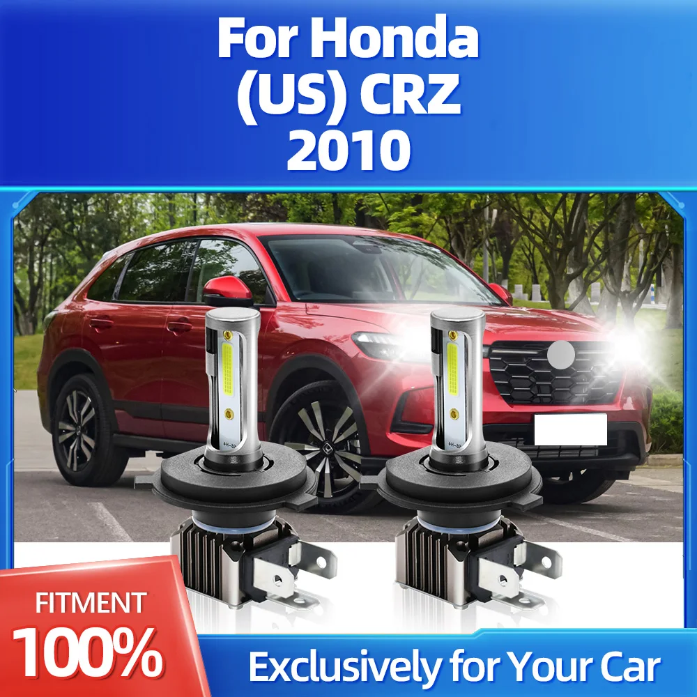 

2Pcs 18000LM LED Mini Headlight Bulbs Auto Headlamp Canbus No Error High Quality Two-sided DOB Chip For Honda (US) CRZ 2010