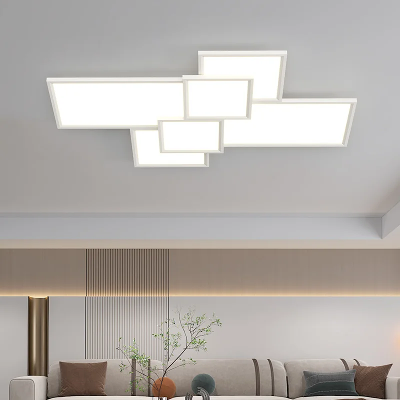 

Full Spectrum Living Room Chandeliers 2024 Modern Minimalist Style Flush Mount Ceiling Light High-end Hall Lamp Smart Room Lamp