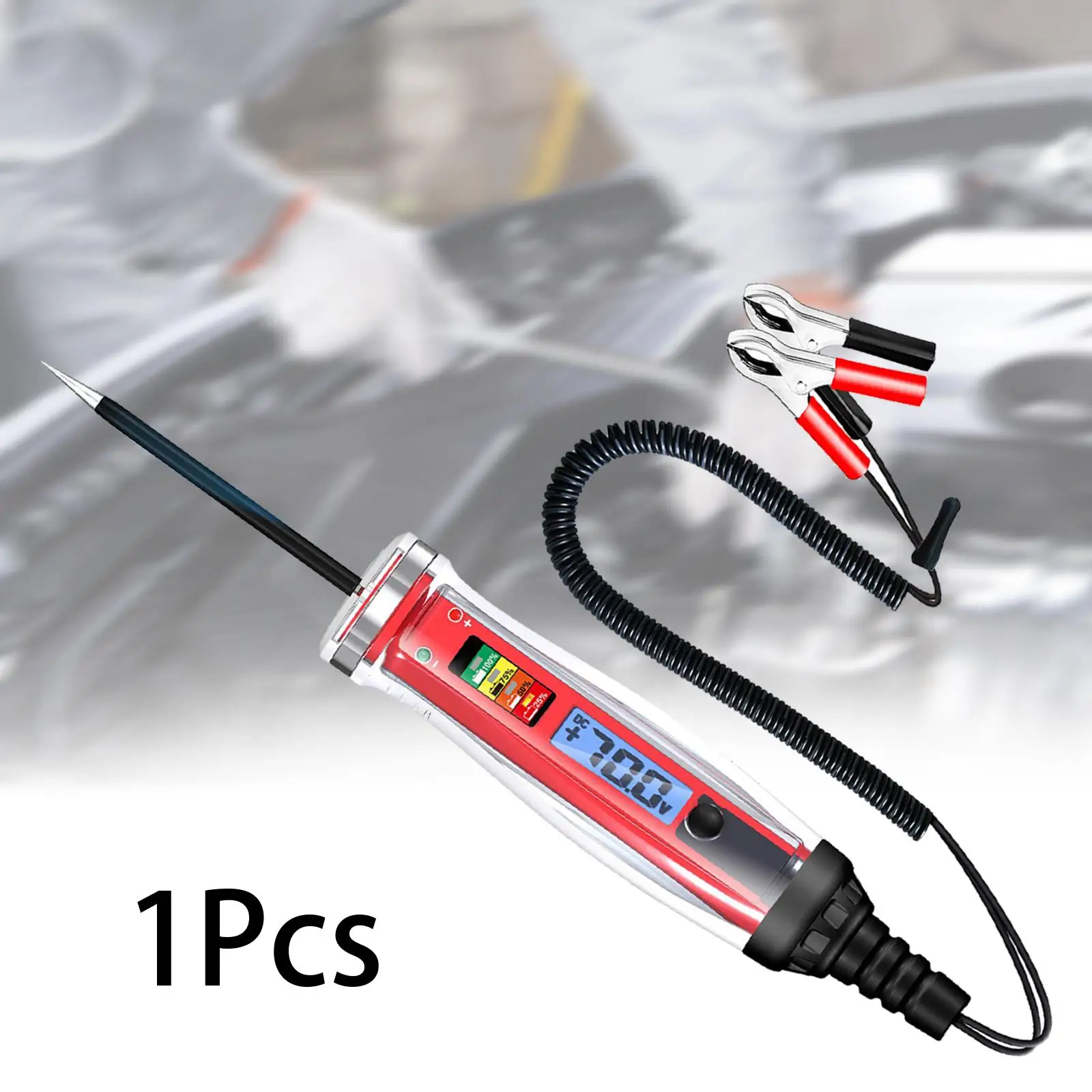 

Car Test Light Battery Power Tester DC 1 -75V Versatile Fuse Voltage Tester