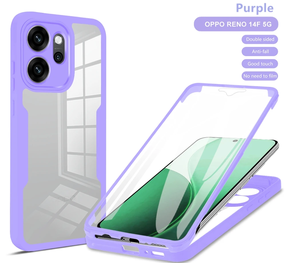 Premium 360° Full Body Shockproof Silicone Bumper Case - Luxury Front Screen Protection