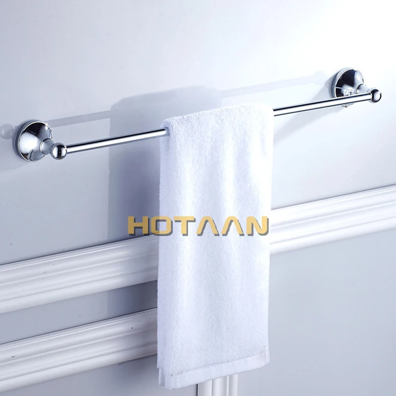 Chrome Plated Brass Made Wall Mount Bath Hardware Sets Towel Bar Robe hook Paper Holder Square Bathroom Accessories Set