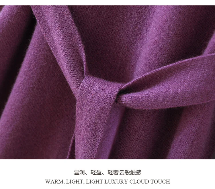 Women's wool sweater 100% pure wool women's dress 2024 autumn and winter new high neck long sweater slim knit bottom sweater