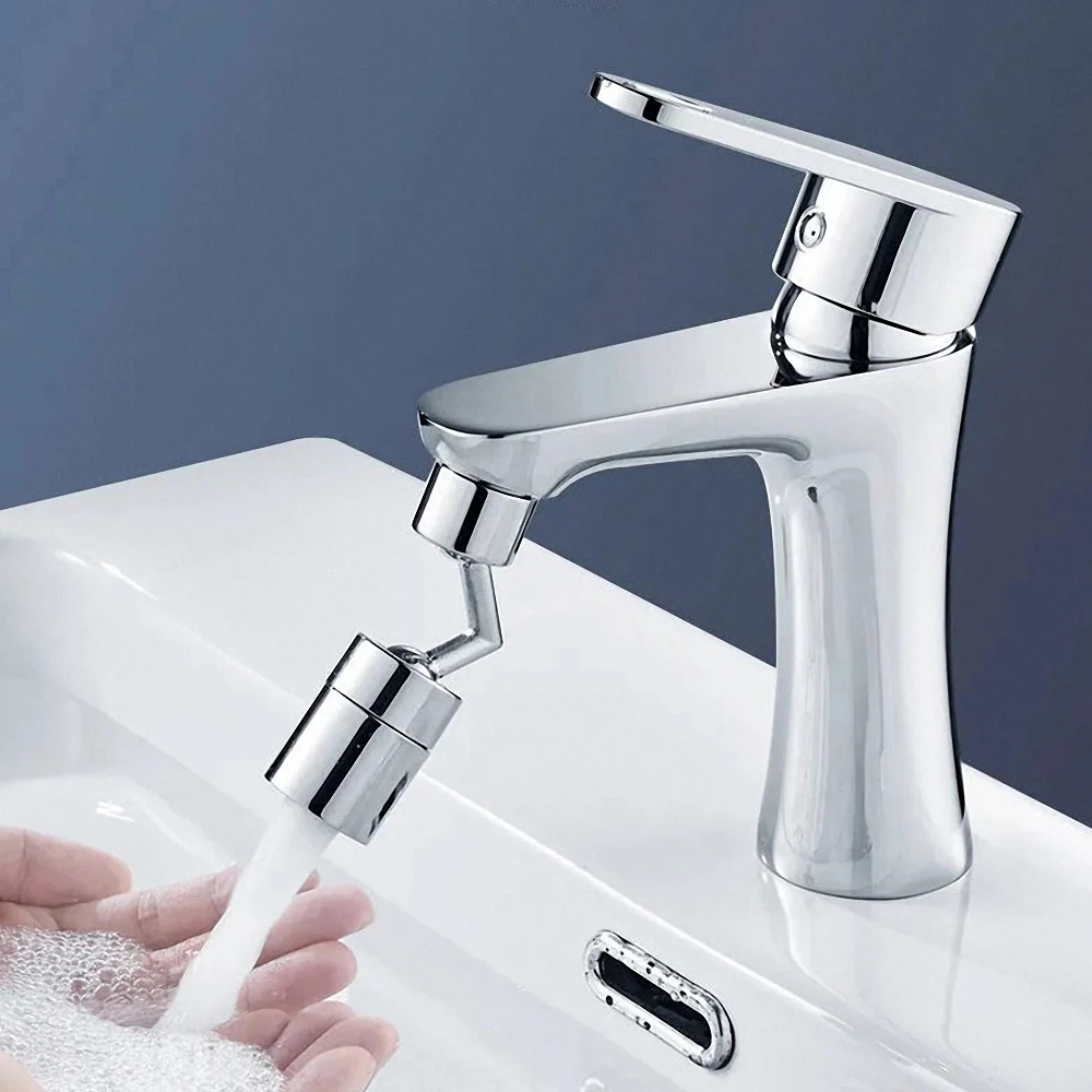 720/360 Degree Rotatable Tap Aerator Universal Splash-proof Filter Water Saving Faucet Sprayer Head Extender Adapter Nozzle