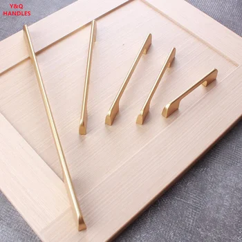 Handles Drawer Cabinet Furniture Kitchen Handles for Cabinet Knob Door Drawer Furniture Kitchen Knob Golden Simplicity Hardware