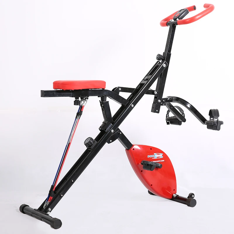

Factory Direct Sale Folding Horse Rider Upright Exercise Bike for Body Building