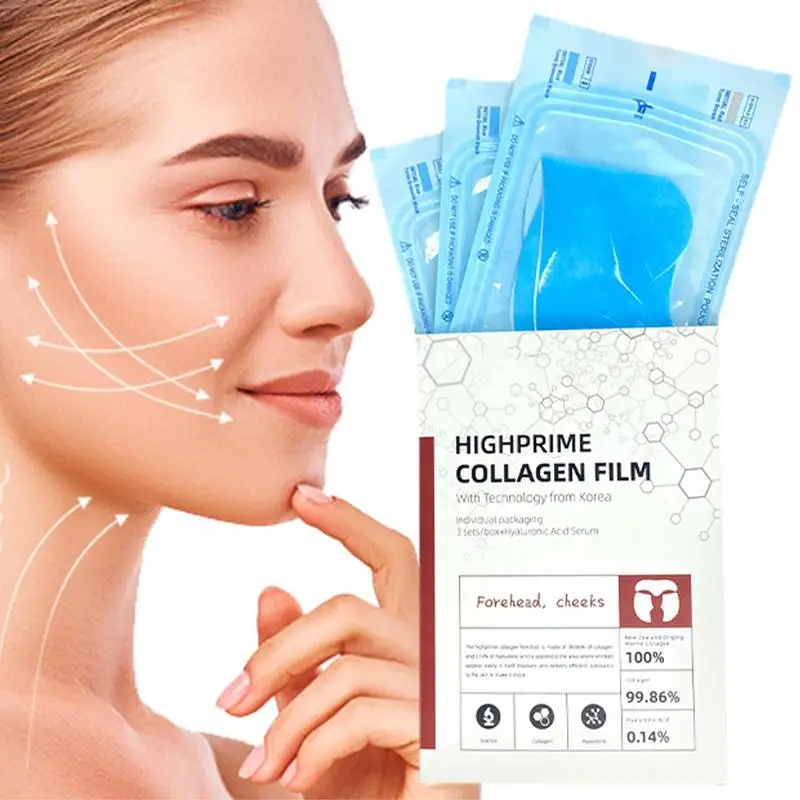 

Collagens Soluble Film High Prime Skincare Lifting Film With Hydrolyzed Collagens Prevent Fine Lines Firm Skin Skin Protection