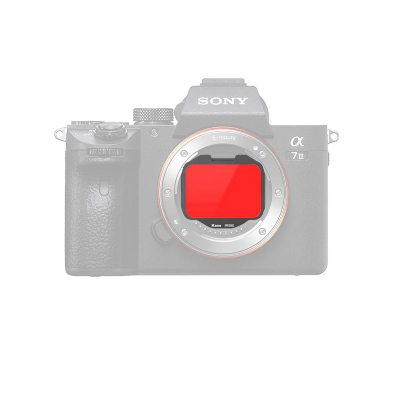 

Kase Clip-in Infrared Filter for Sony Alpha Camera - Protect Light Reducing Element Act Protective Mirror for CMOS