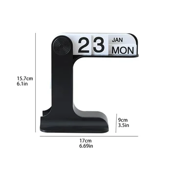 Calendario da tavolo creativo Ins Design Calendario a lancio eterno Calendario semplice e moderno Decorazione del soggiorno Cancelleria per ufficio