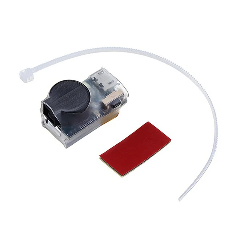 Buzzer Alarme FPV Drone 110dB Gyroscope LED Lumière Batterie 80mAh