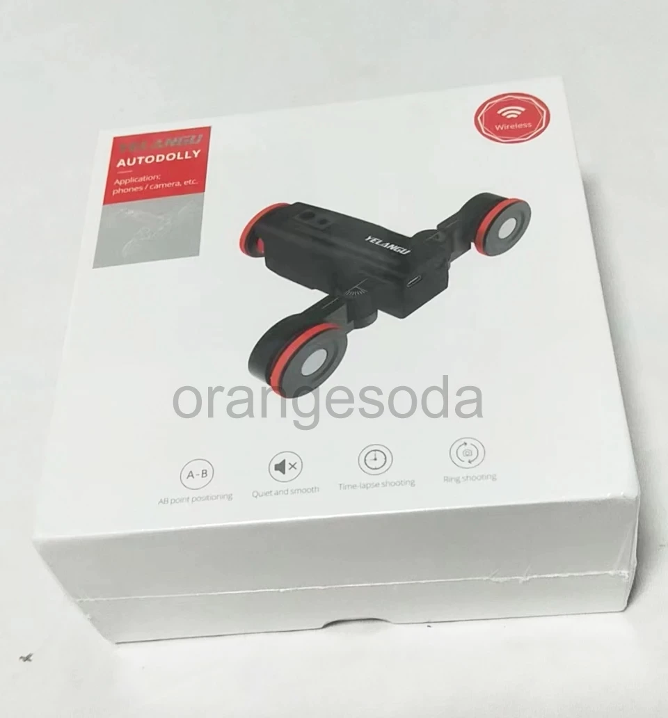 Camera Video AutoDolly Motorized Slider Rail Systems Support Time-lapse Shooting APP Operation for DSLR Camera Phone YELANGU L5i